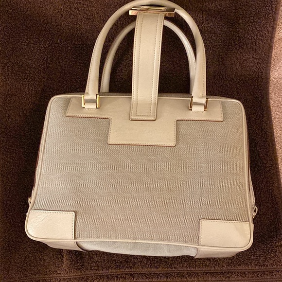 Gucci Logo Gray Top Handle Bag - Picture 10 of 12
